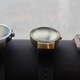 Pictured left to right: the LG Watch Sport, Movado Connect, and Apple Watch Series 2.